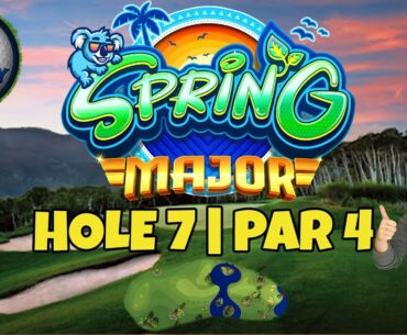 Master, QR Hole 7 - Par 4, EAGLE - Spring Major 2024 Tournament, *Golf Clash Guide*