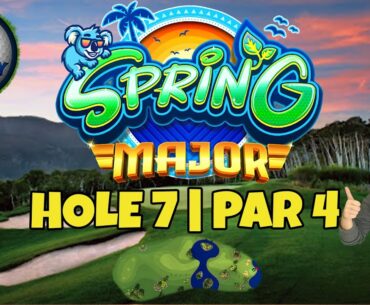 Master, QR Hole 7 - Par 4, EAGLE - Spring Major 2024 Tournament, *Golf Clash Guide*