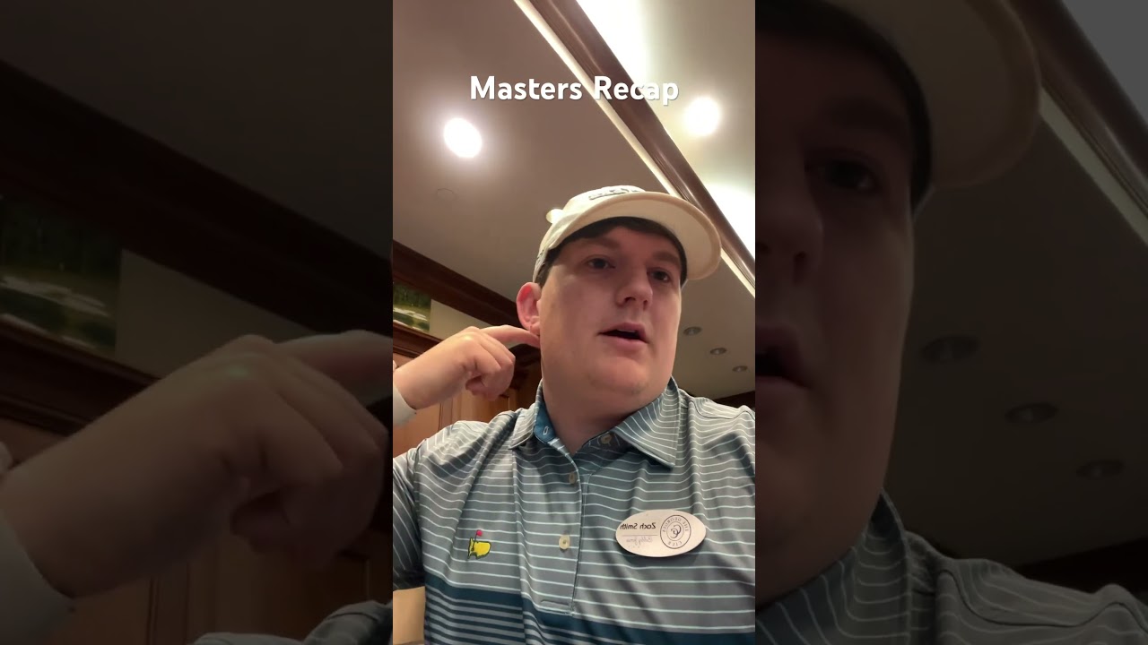 Masters Day 1 Recap Masters Day 1 Recap