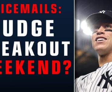 Voicemails: Is Aaron Judge about to break out? + Gerrit Cole's return, Bullpen Depth