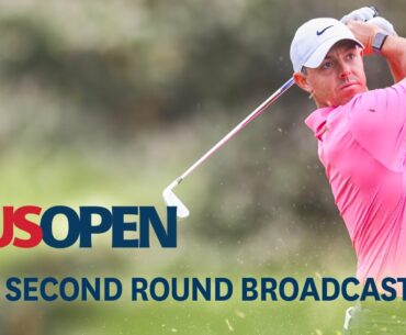 2023 U.S. Open (Round 2): Stars Surge at LACC as the Leader Board Takes Shape | Full Broadcast