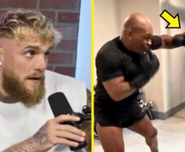 Jake Paul REACTS To Mike Tyson Training Footage