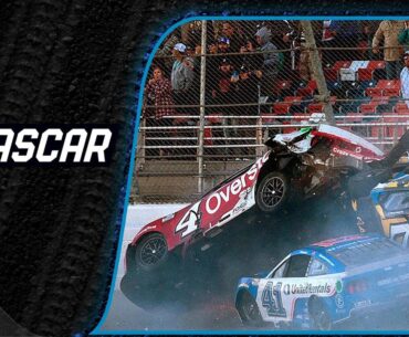 Chaos erupts in wild finish to NASCAR Cup Series race at Talladega | Motorsports on NBC