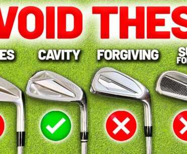 Should You Use Blades vs Cavity Backs vs Forgiving Golf Irons?