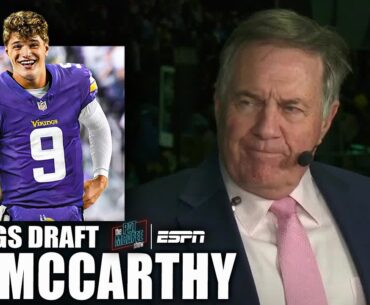 Vikings TRADE UP to select J.J. McCarthy at No. 10 | Pat McAfee Draft Spectacular