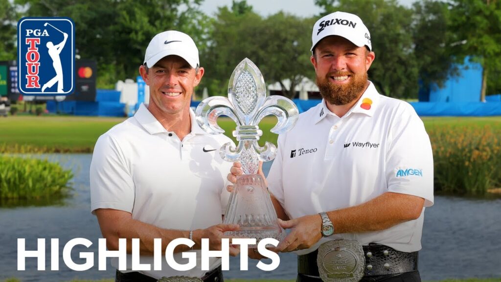 McIlroy and Lowry’s winning highlights from Zurich Classic | 2024