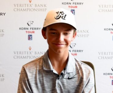 The Miles Russell show | 15-year-old's full press conference ahead of Veritex Bank Championship