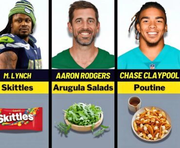 Famous NFL Players and Their Favorite Foods