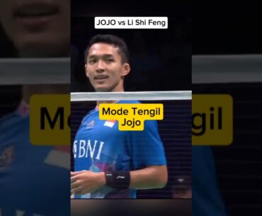 Jojo Bermain Bagus Di Final BAC 2024 | Mode Tengil #badminton #youtubeshorts