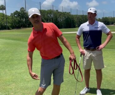 2 drills to Add torque and improving hip rotation and maintain posture thru ball
