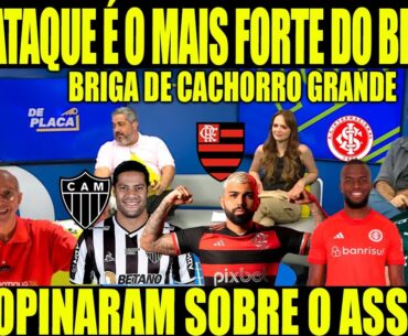 ELES OPINARAM! QUAL O ATAQUE MAIS FORTE DO FUTEBOL BRASILEIRO?