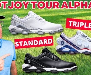 FootJoy Tour Alpha 2.0 Golf Shoe: Ultimate Triple Boa Technology!