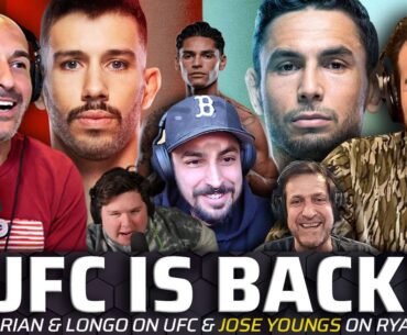 UFC is Back and Is Ryan Garcia Crazy? Anik & Florian with Ray Longo and Jose Youngs | A&F.483