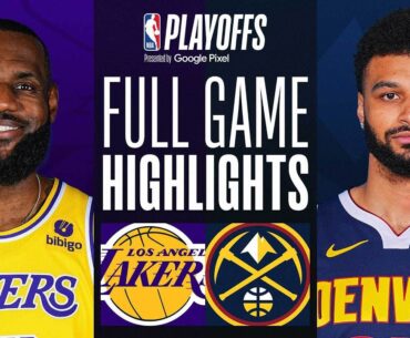 #7 LAKERS at #2 NUGGETS | FULL GAME 5 HIGHLIGHTS | April 29, 2024