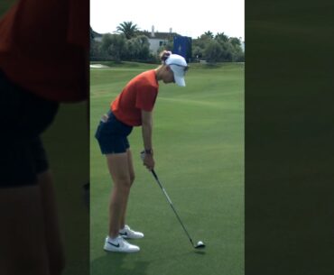 Notice Nelly korda's head and hands..⛳️🏌‍♂️#golfswing #golf