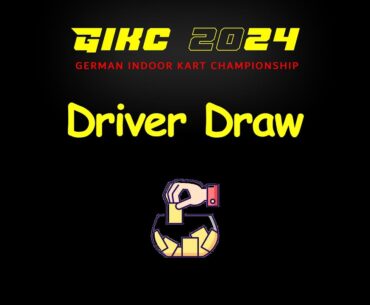 GIKC 2024 - Driver Draw
