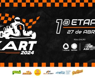 CAMPEONATO SERGIPANO DE KART 2024  - AO VIVO: TV ATALAIA 27/04/2024