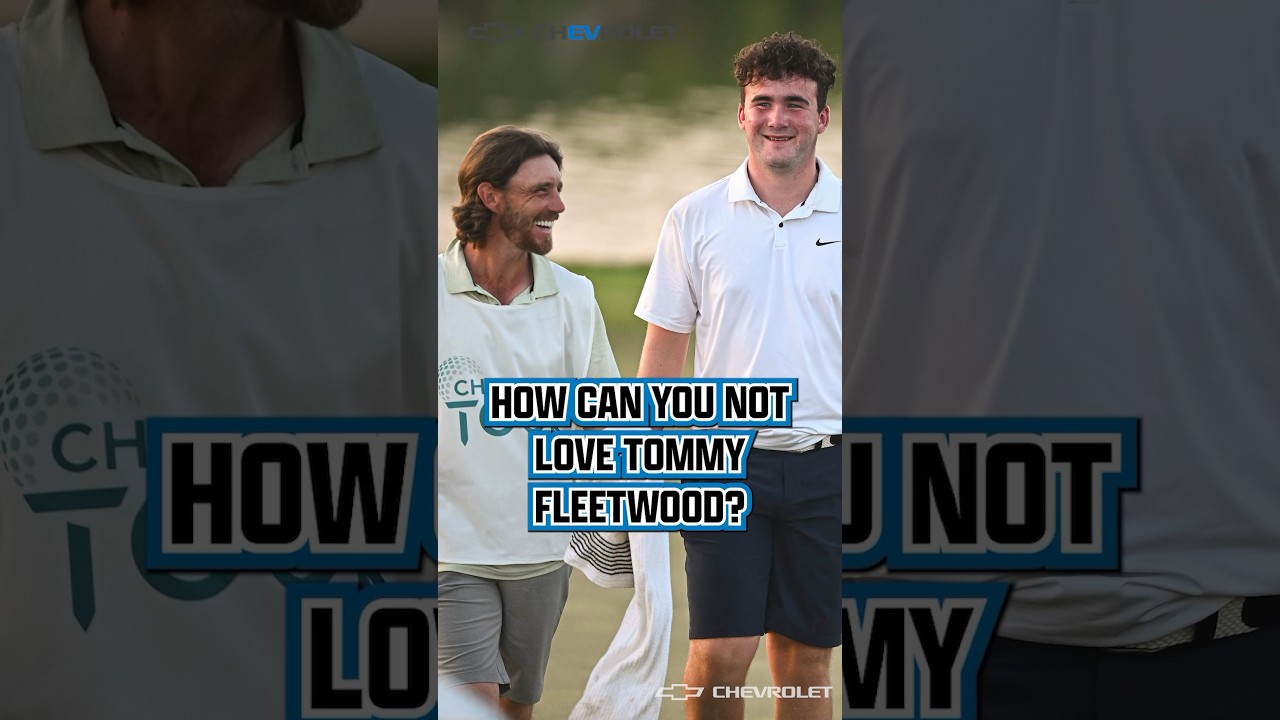 “I have a lot of love in my heart for Tommy Fleetwood” -Trent Ryan @Chevrolet #Ad #ChevyEV “I have a lot of love in my heart for Tommy Fleetwood” -Trent Ryan @Chevrolet #Ad #ChevyEV