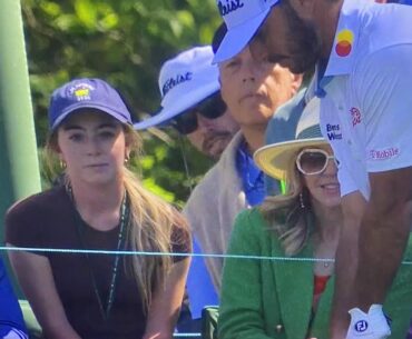 Look who’s at the Masters watching Steve compete 👀