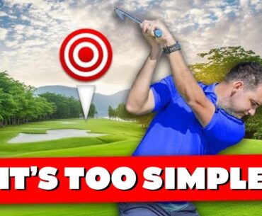 I Use this Transition Tip To Hit A DRAW | Simple Golf Tips