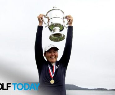 Allisen Corpuz: Last year's U.S. Women's Open win still sinking in | Golf Today | Golf Channel