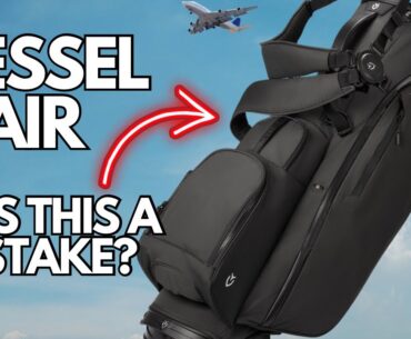 VESSEL GOLF PLAYERS IV 4 AIR BAG // VESSEL GOLF BAG REVIEW 2024 // VESSEL BAG 2024 // VESSEL AIR