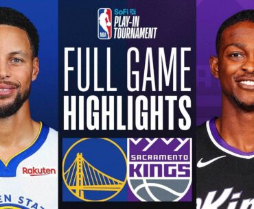WARRIORS at KINGS | #SoFiPlayIn | FULL GAME HIGHLIGHTS | April 16, 2024