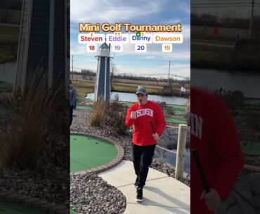 Hole 9 Part 1 | Mini Golf Season 4 Tournament #7 #minigolf