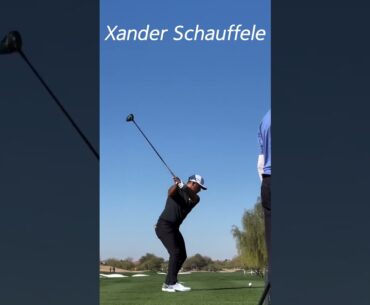 Power Hitter "Xander Schauffele" Awesome Swing Motion & Slow Motion, 「ザンダー・シャウフェレ」の素晴らしいスイングモーションと