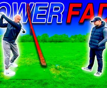 How to Make a POWER Fade Golf Swing for the Driver