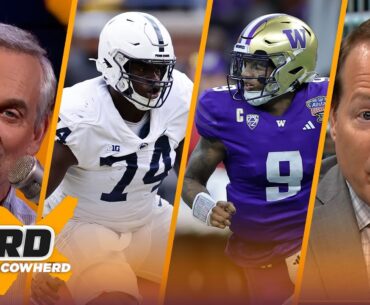 Jets draft Olu Fashanu, Penix Jr and Falcons, Is Denver the right fit for Bo Nix? | NFL | THE HERD