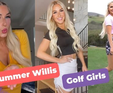 Golf Girls: Summer Willis Flawless Golf Swing #secretgolftour @secretgolftour