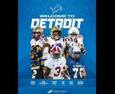 Detroit Lions 2024 NFL Draft Recap