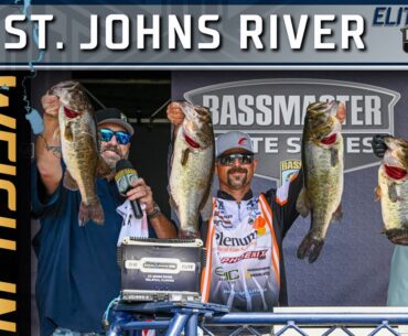 ELITE: Day 3 weigh-in at the St. Johns River