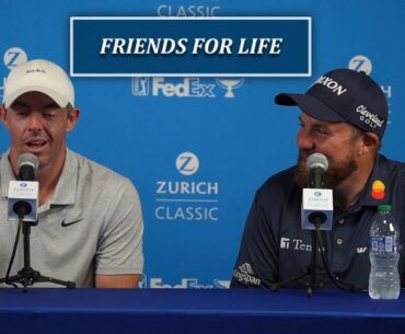 Rory McIlroy and Shane Lowry Team Up at Zurich---BFFs