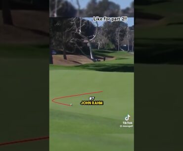 TOP 10 MOST UNIQUE TRACER SHOTS IN GOLF