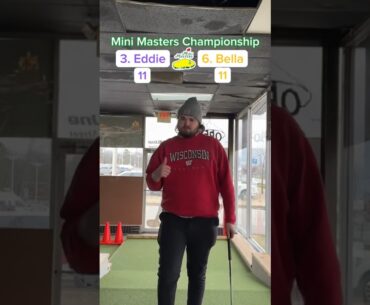 Mini Masters Championship Round 1 (Holes 5-6) | 3. Eddie vs 6. Bella #minigolf