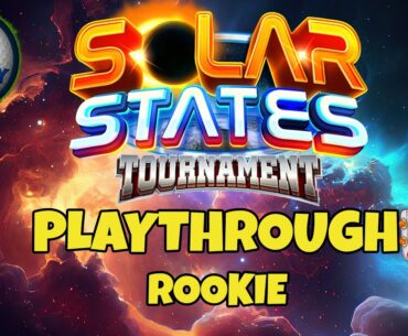 ROOKIE Playthrough, Hole 1-9 - Solar States Tournament! *Golf Clash Guide*