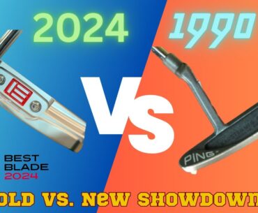 1990 vs. 2024: Golf Putter Test! Old Ping Zing vs. New Evnroll ER2 | Can Classic Tech Compete?