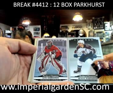BREAK #4412 : 12 BOX 2022-23 #upperdeck PARKHURST CHAMPIONS HOBBY NHL HOCKEY BOX CASE BREAK