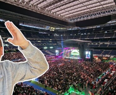 ASI FUE el PRIMER CONCIERTO en el NUEVO BERNABÉU 🏟 LOCOS por la MÚSICA 🎶