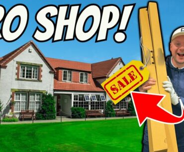 Incredible Find In Golf Club PRO SHOP MEGA SALE!