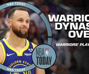 WARRIORS CORE OVER? 👀 Woj on next season: I would not be surprised by a change 🗣️ | NBA Today