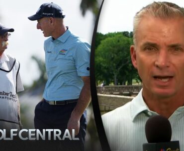 Jim Furyk split with longtime caddie Mike 'Fluff' Cowan was 'amicable' | Golf Central | Golf Channel