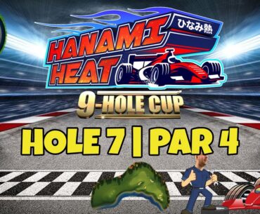 Master, QR Hole 7 - Par 4, EAGLE - Hanami Heat 9-hole cup, *Golf Clash Guide*