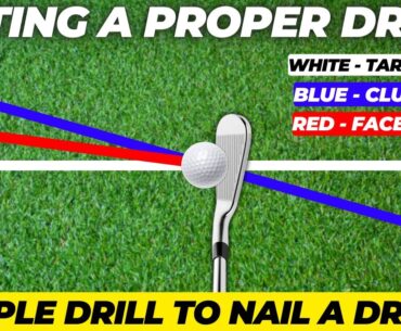 INCREDIBLE Fix | Stop Swinging Over the Top in the Downswing | Golf Tips