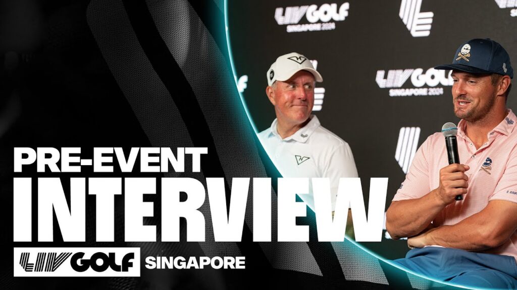 INTERVIEW: Phil & Bryson “Awesome To Inspire” Golf’s Growth | LIV Golf Singapore