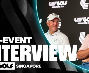 INTERVIEW: Phil & Bryson "Awesome To Inspire" Golf's Growth | LIV Golf Singapore