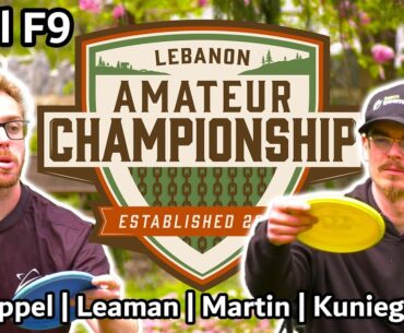 Lebanon Amateur Championship | Final F9 | Appel, Leaman, Martin, Kuniegel