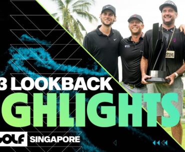 LOOKBACK: Best Shots From LIV Golf Singapore 2023